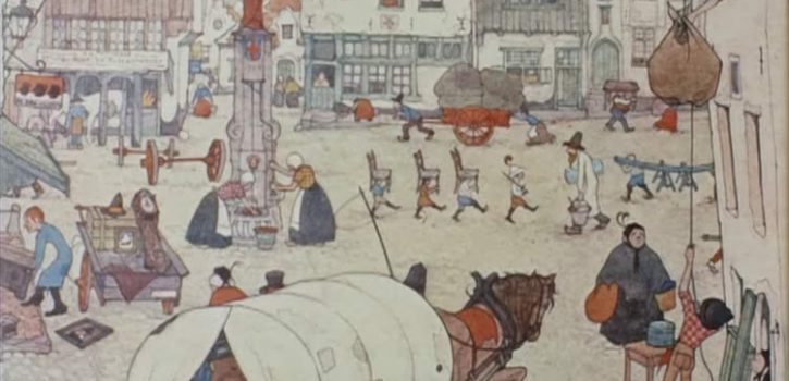 Anton Pieck art