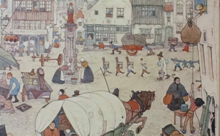 Anton Pieck art